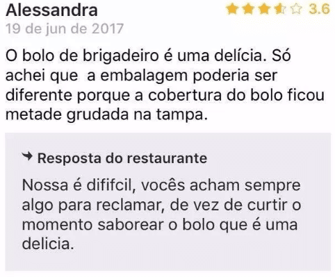iFood: As piores (ou melhores) avaliações de todos os tempos iFood: As piores (ou melhores) avaliações de todos os tempos