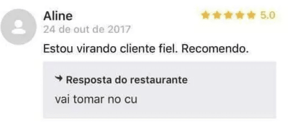 iFood: As piores (ou melhores) avaliações de todos os tempos iFood: As piores (ou melhores) avaliações de todos os tempos