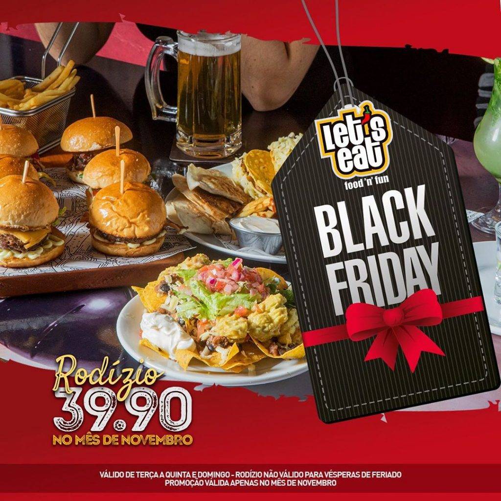 Confira as promoções de Black Friday dos restaurantes perto de você