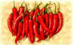O segredo da comida tailandesa e seus temperos chili