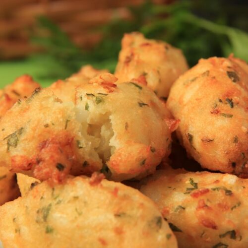 Receita de bolinho salgado
