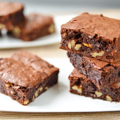 Brownie vegano