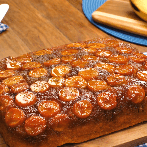 Receita de bolo de banana