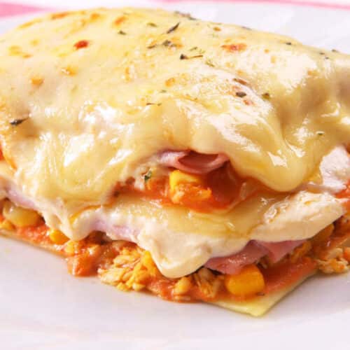 Receita de lasanha de frango