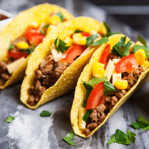 Receita de tacos mexicanos