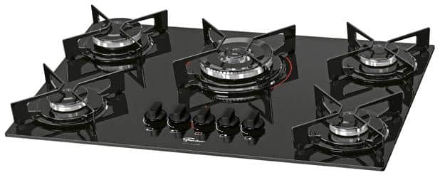 Testamos e Aprovamos: Cooktop 5 Bocas Fischer Vale a Pena? cooktop 5 bocas