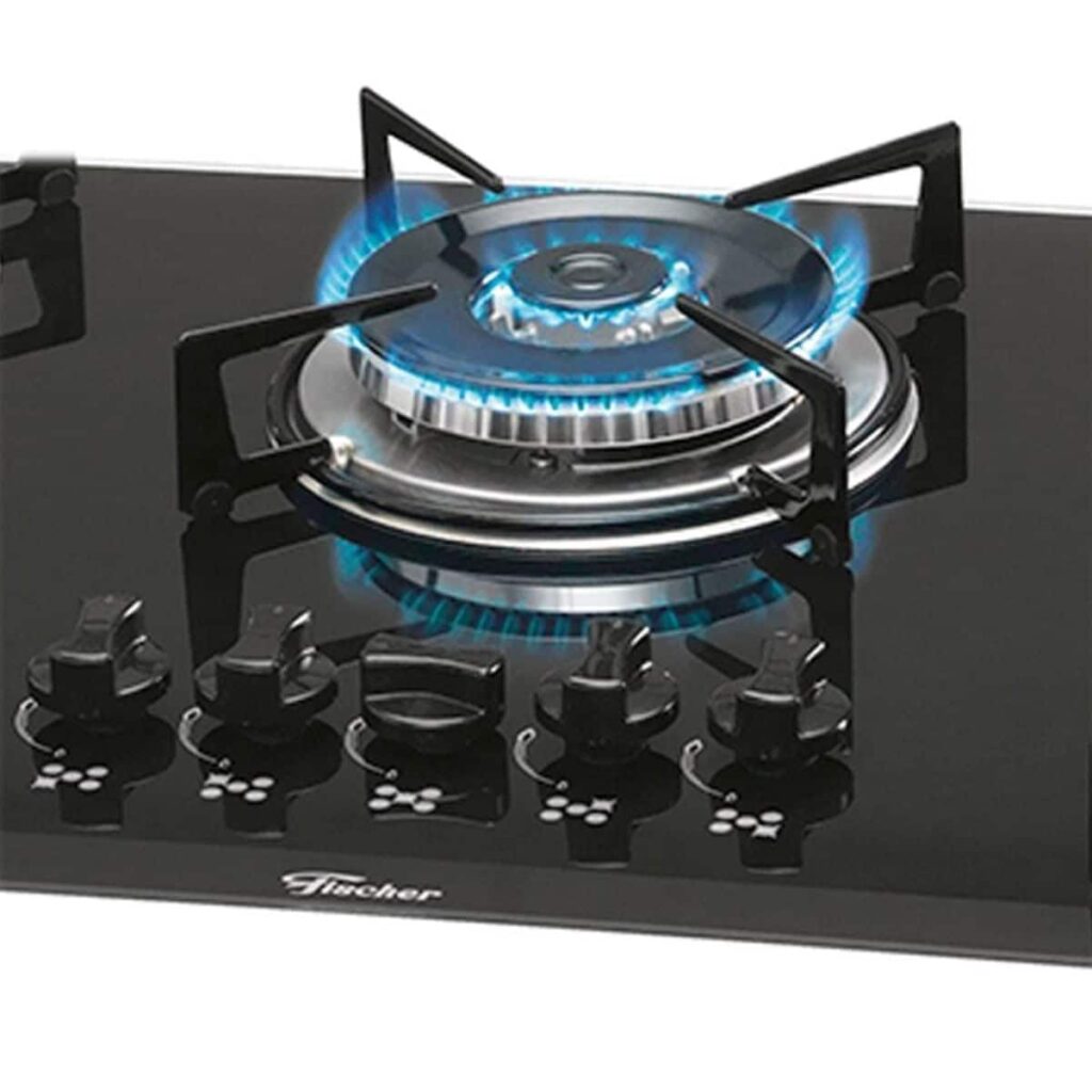 Testamos e Aprovamos: Cooktop 5 Bocas Fischer Vale a Pena? cooktop chama tripla