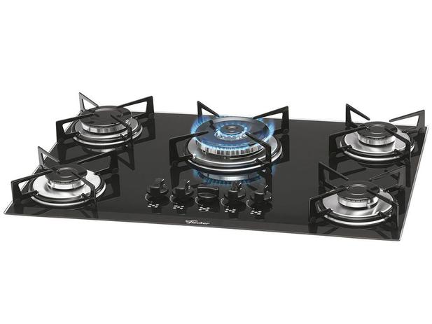 Testamos e Aprovamos: Cooktop 5 Bocas Fischer Vale a Pena? cooktop chama tripla