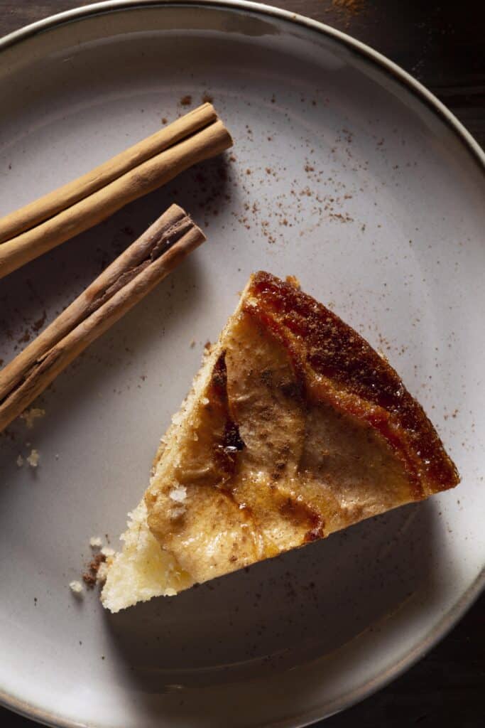 Para os dias de conforto: Torta de Maçã e Canela com Sorvete torta de maçã e canela com sorvete receita